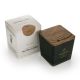Aromaterapinė Sojų Vaško Žvakė Baltic Amber BLACK/GOLD 450g