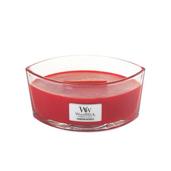 WoodWick ellipse Crimson Berries žvakė