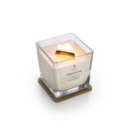 Aromaterapinė sojų vaško žvakė Baltic Amber 80 g