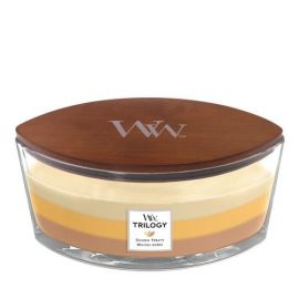 WoodWick Trilogy Golden Treats žvakė