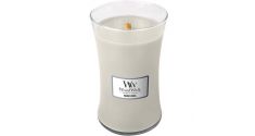 WoodWick Large Warm Wool žvakė