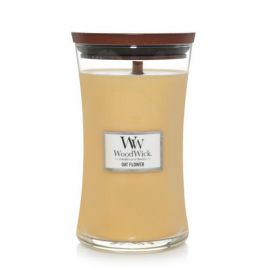 WoodWick large jar Oat Flower žvakė