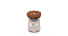 WoodWick mini Vanilla sea salt žvakė