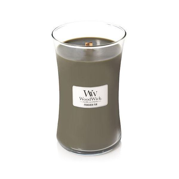 WoodWick large jar Frasier fir žvakė